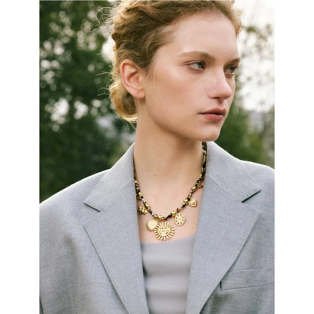 Colar Dórya Banhado em Ouro 18K