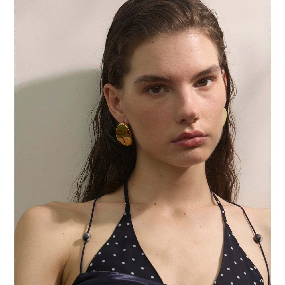 Brinco Velluto Banhado em Ouro 18K