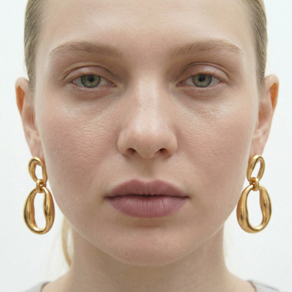 Brinco Fiorenza d’Oro Banhado em Ouro 18K