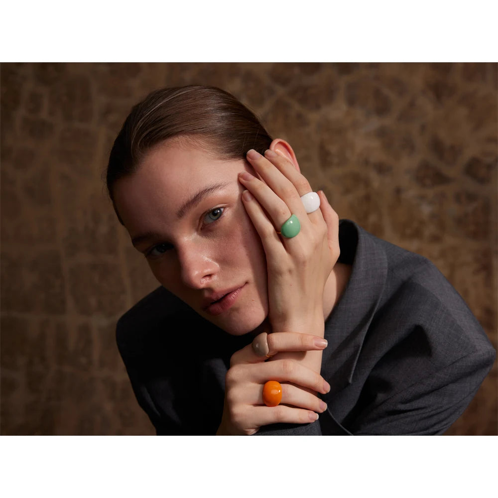 Anel Clarice Banhado em Ouro 18K