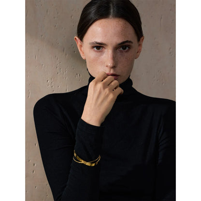 Bracelete Petra Banhado em Ouro 18K