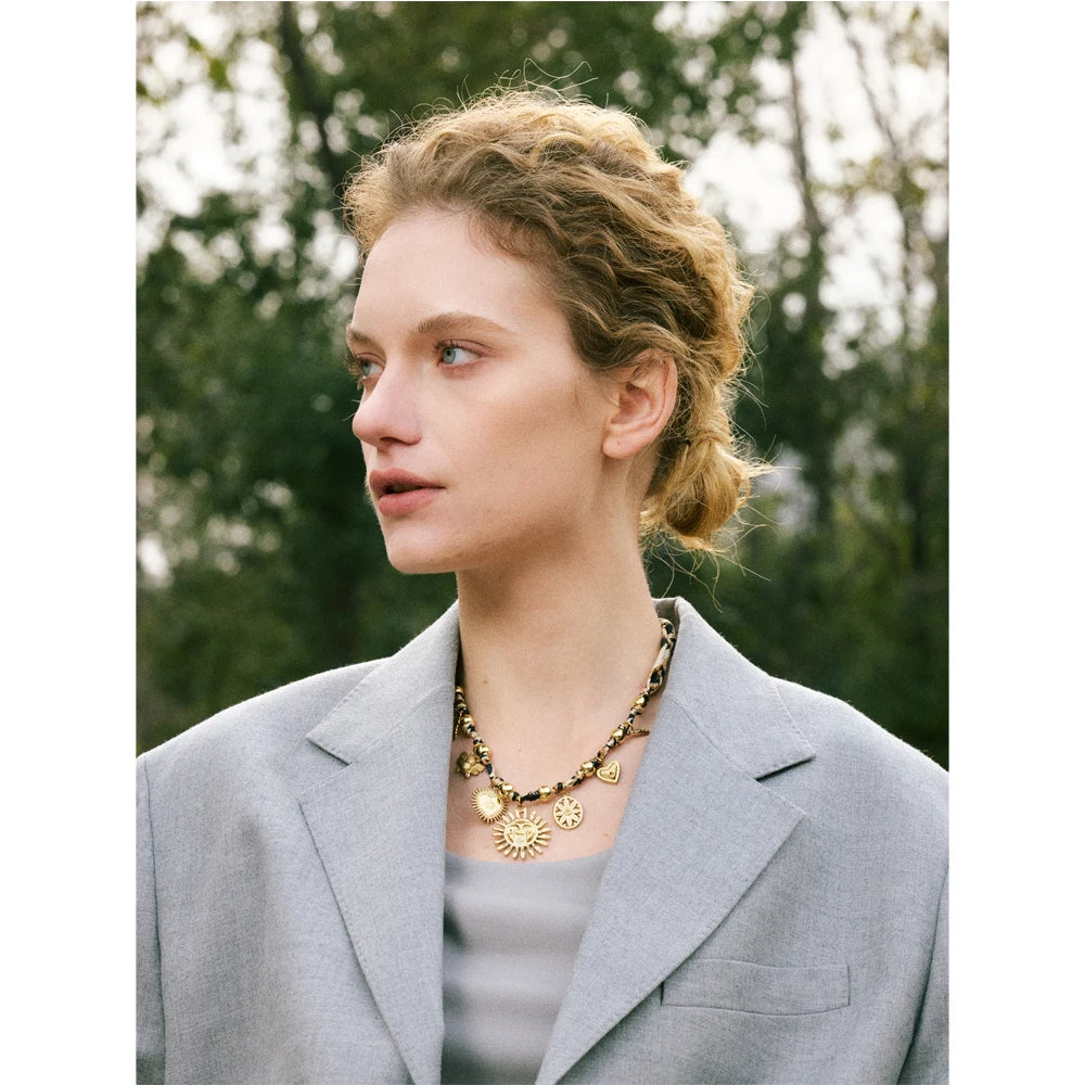 Colar Dórya Banhado em Ouro 18K