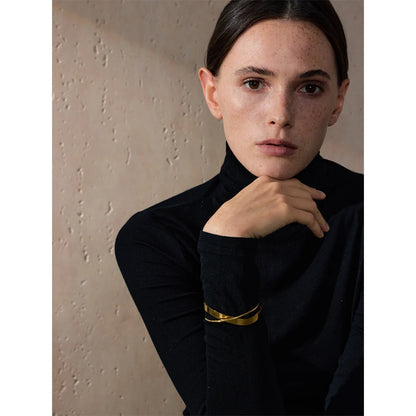 Bracelete Petra Banhado em Ouro 18K