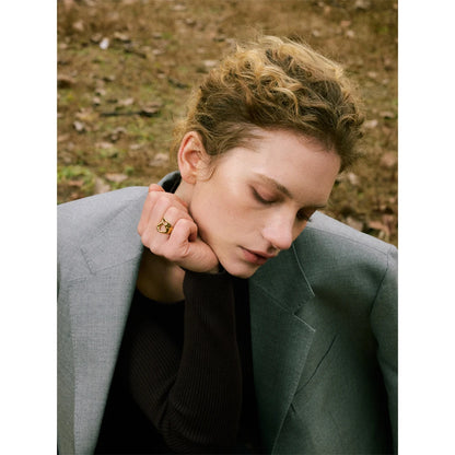 Anel Capri Banhado em Ouro 18K