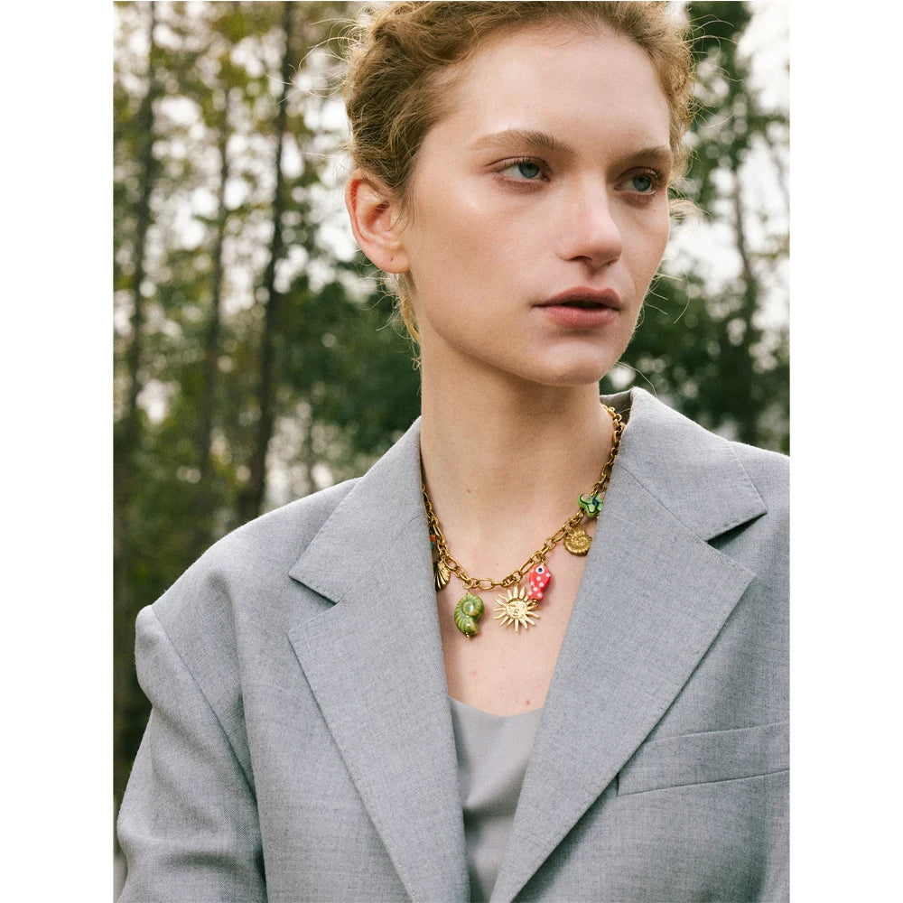 Colar Kalisse Banhado em Ouro 18K