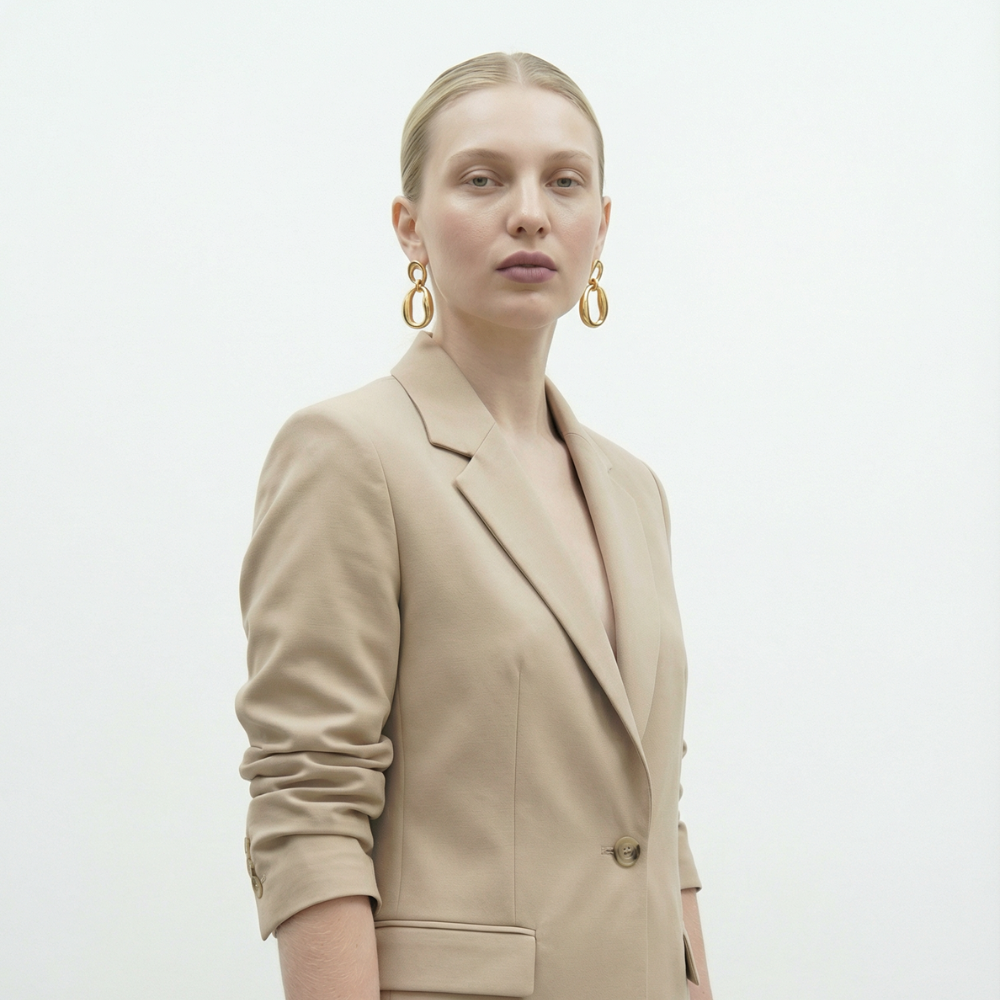 Brinco Fiorenza d’Oro Banhado em Ouro 18K