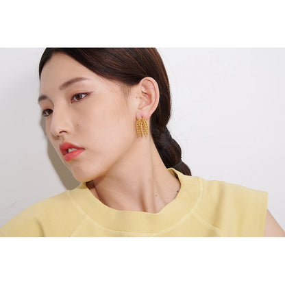 Brinco Lucidità Banhado em Ouro 18K