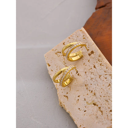 Brinco Solea Banhado em Ouro 18K