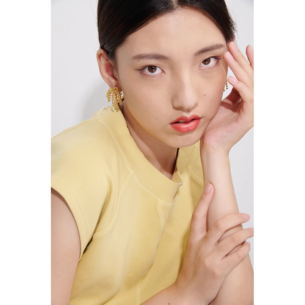 Brinco Lucidità Banhado em Ouro 18K