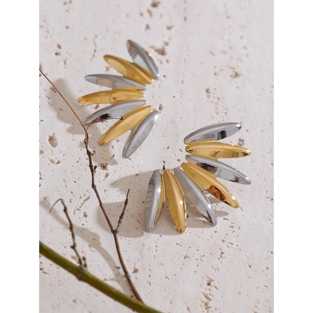 Brinco Serenità Banhado em Ouro 18K