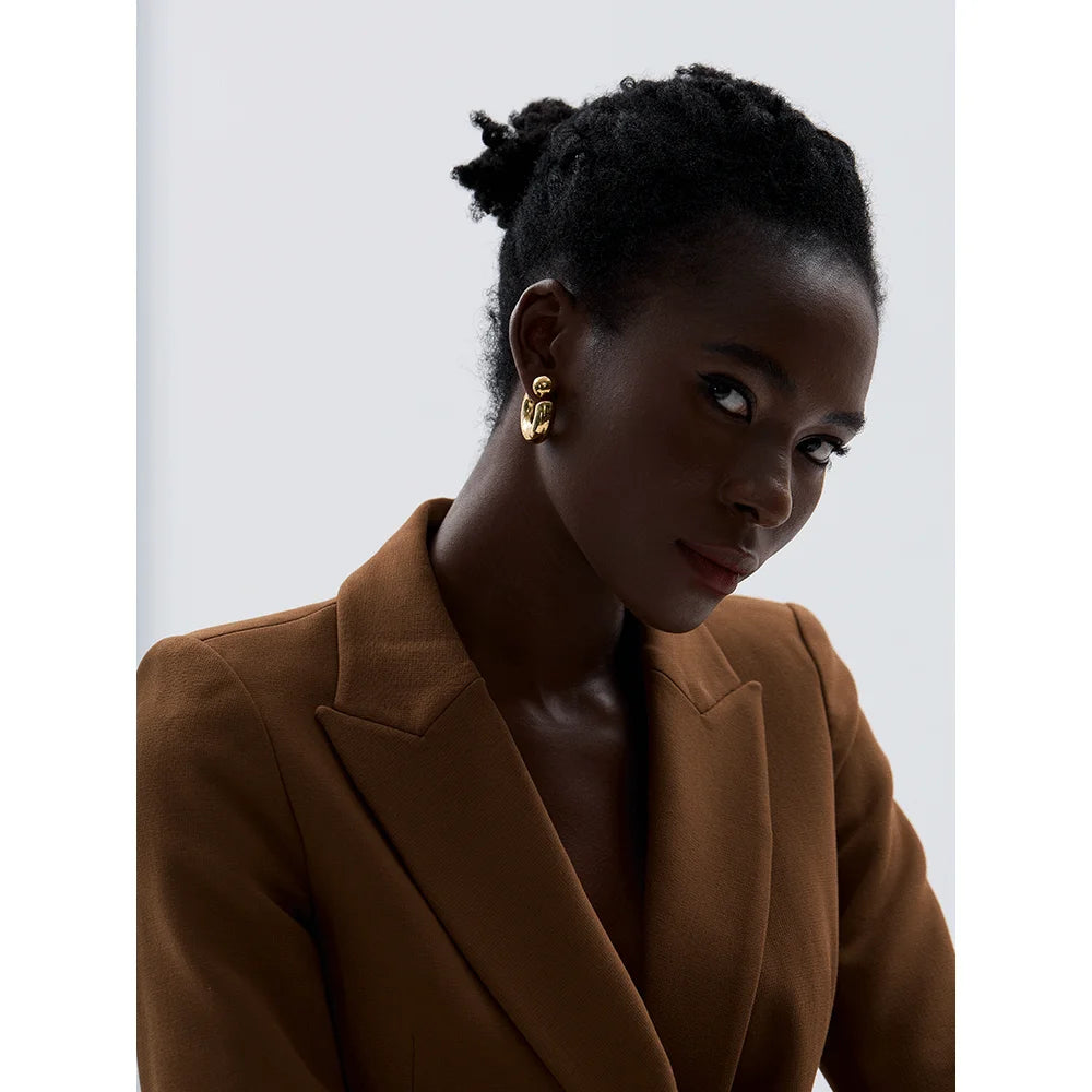 Brinco Ischia Banhado em Ouro 18K