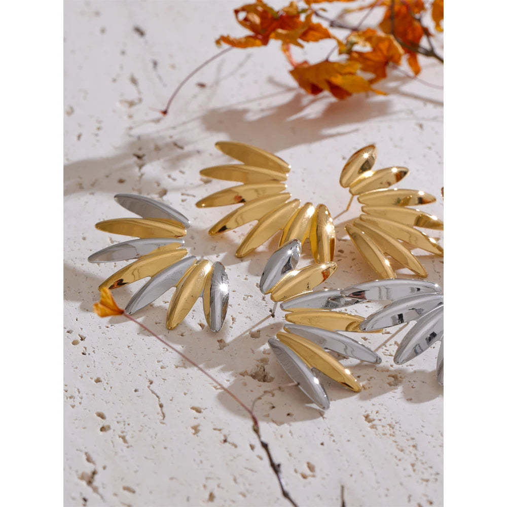 Brinco Serenità Banhado em Ouro 18K