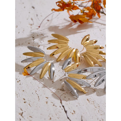 Brinco Serenità Banhado em Ouro 18K