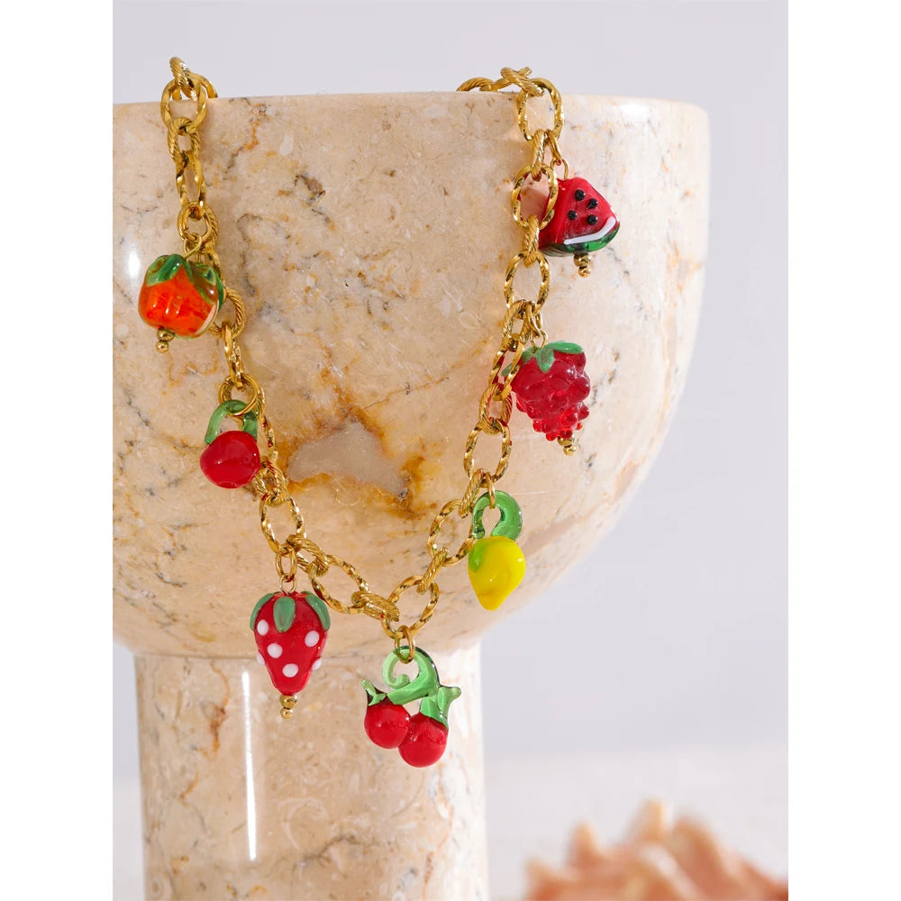 Colar Isara Banhado em Ouro 18K