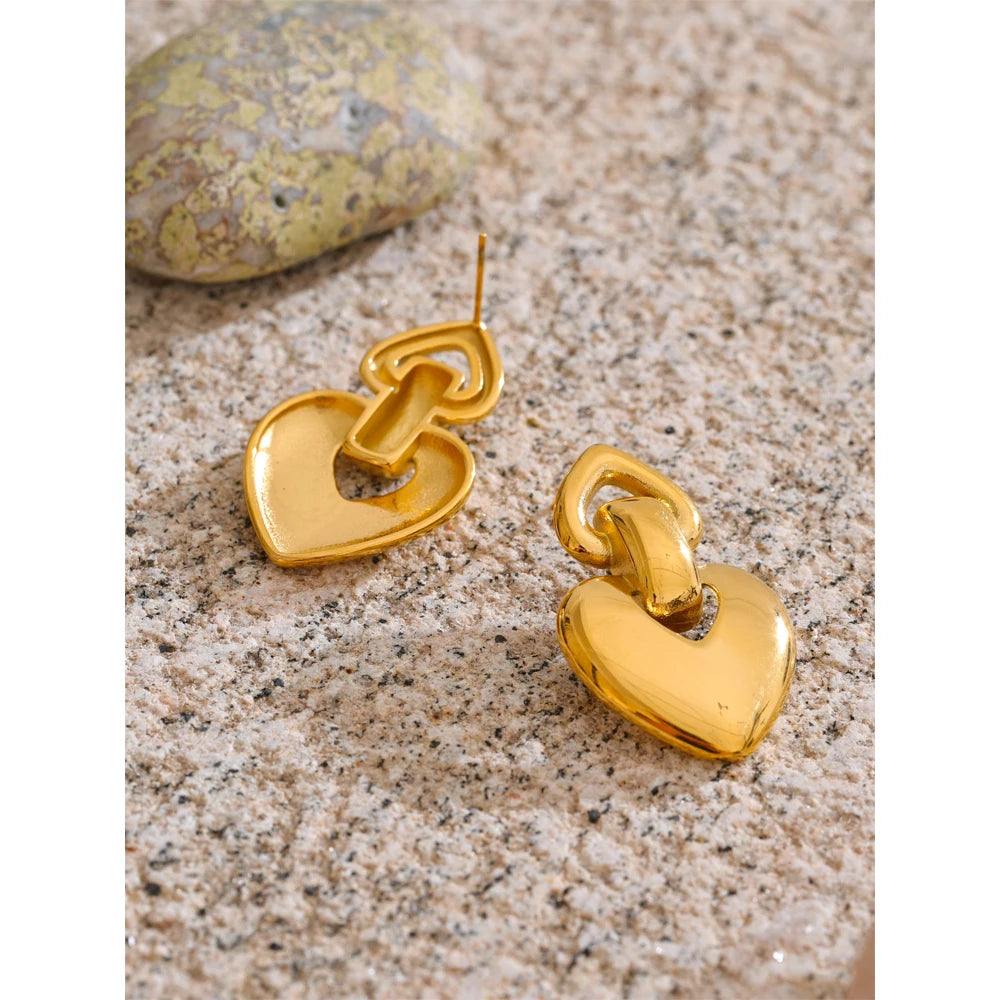 Brinco Carissima Banhado em Ouro 18K