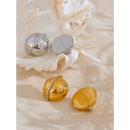 Brinco Delizia Banhado em Ouro 18K