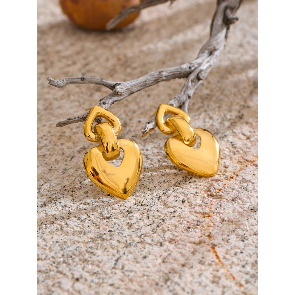 Brinco Carissima Banhado em Ouro 18K