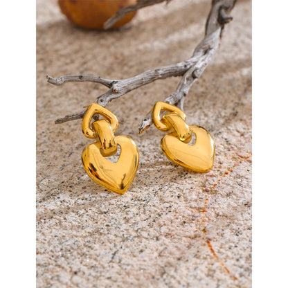 Brinco Carissima Banhado em Ouro 18K