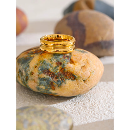 Anel Candence Banhado em Ouro 18K