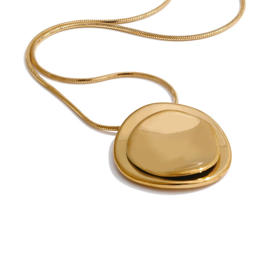 Colar Perla Banhado em Ouro 18K