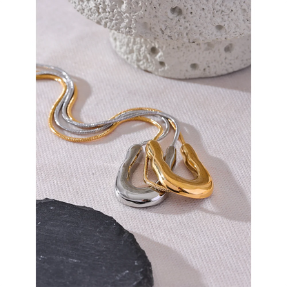 Colar Celéra Banhado em Ouro 18K