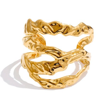 Bracelete Leggera Banhado em Ouro 18K