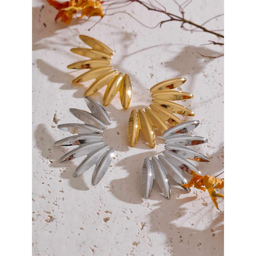 Brinco Serenità Banhado em Ouro 18K