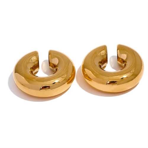Brinco Sensuale Banhado em Ouro 18K