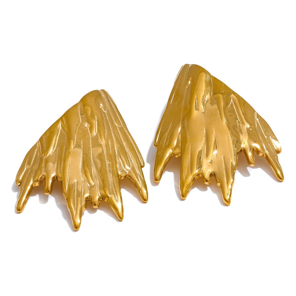 Brinco Infinita Banhado em Ouro 18K