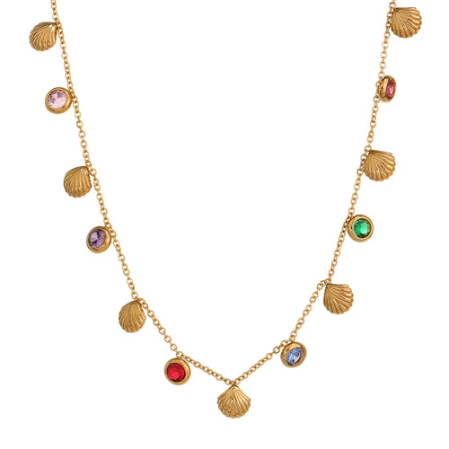 Colar Auryn Banhado em Ouro 18K