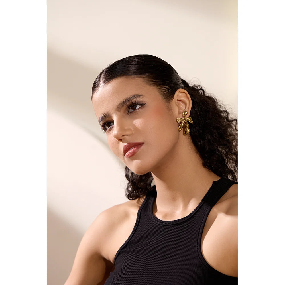 Brinco Novella Banhado em Ouro 18K