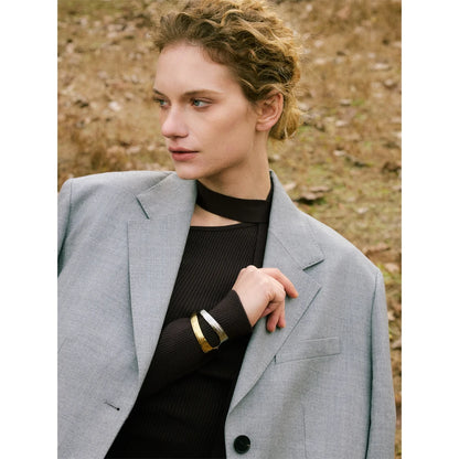 Anel Julia Banhado em Ouro 18K