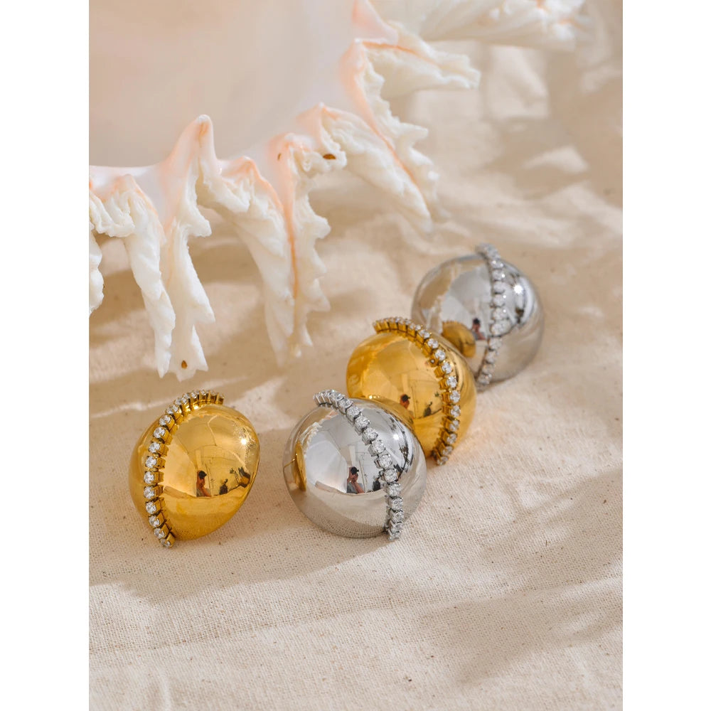 Brinco Delizia Banhado em Ouro 18K