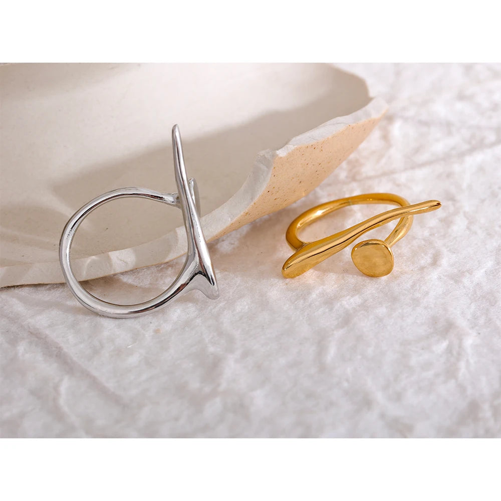 Anel Orphia Banhado em Ouro 18K