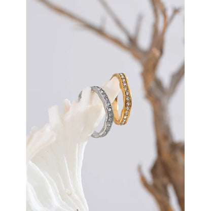 Anel Elysant Banhado em Ouro 18K