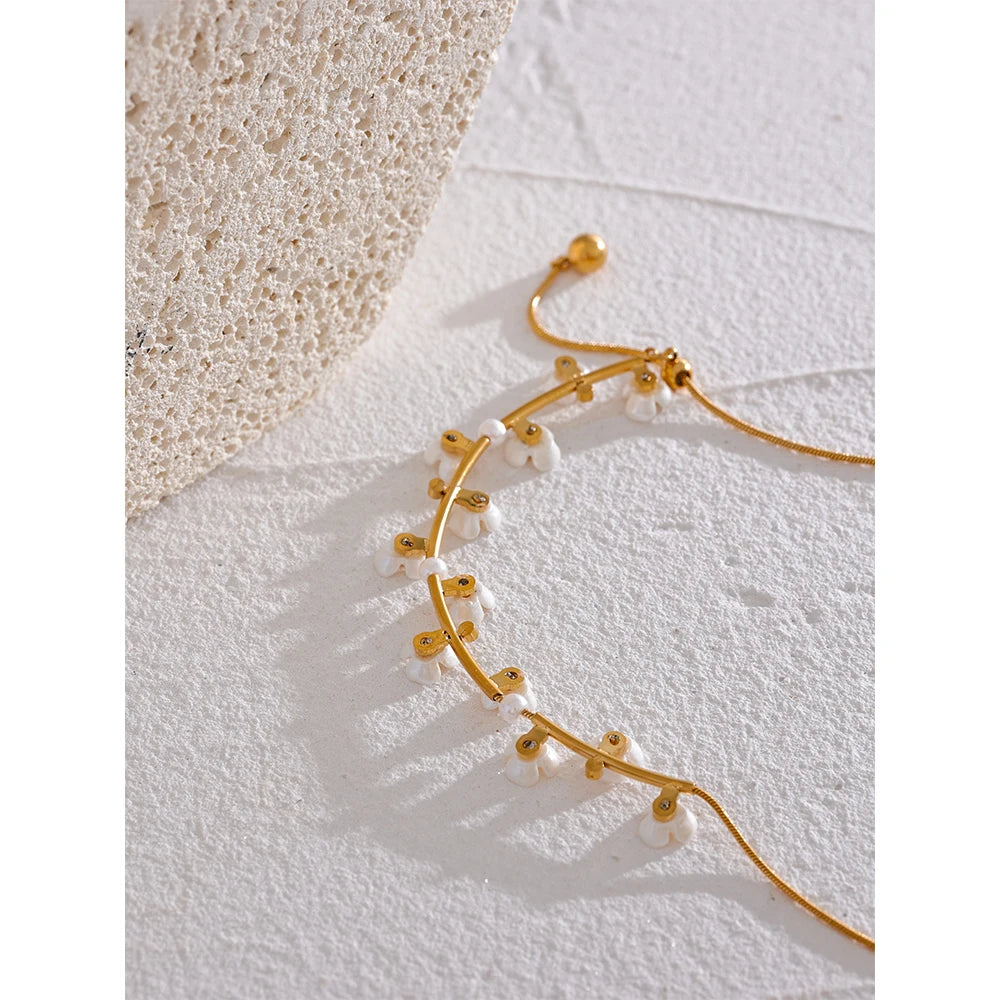 Colar Belisse Banhado em Ouro 18K