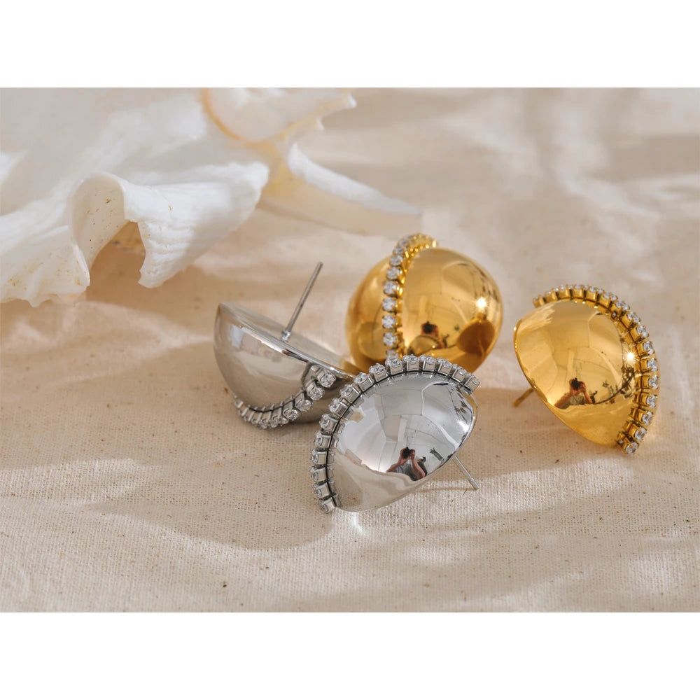 Brinco Delizia Banhado em Ouro 18K