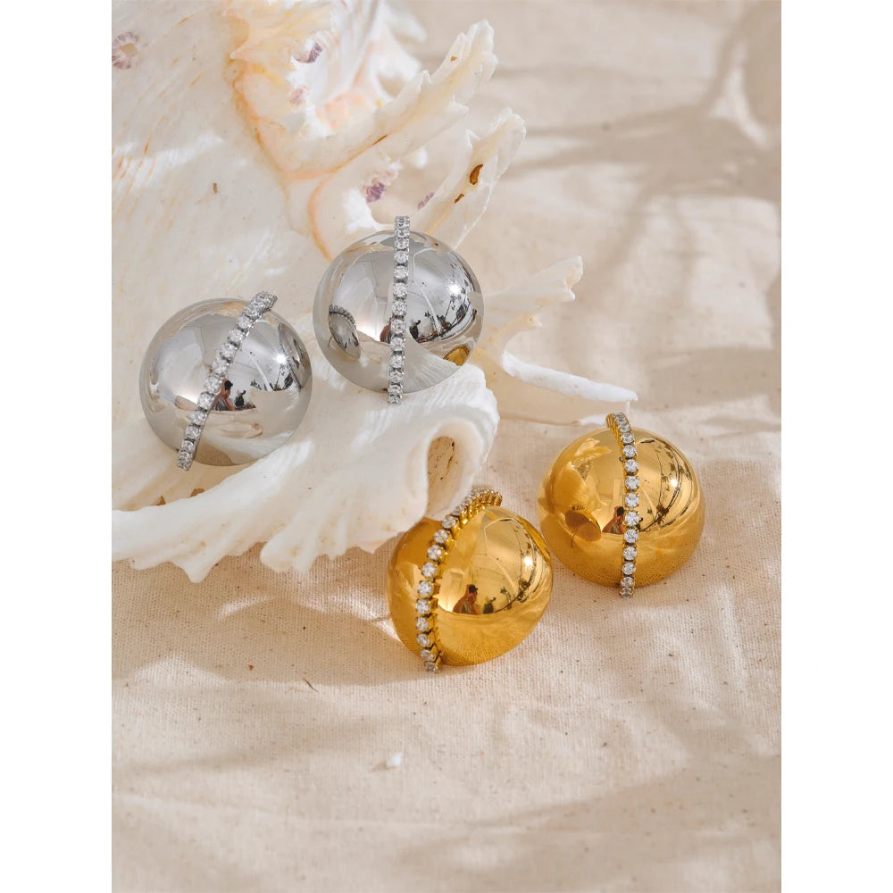 Brinco Delizia Banhado em Ouro 18K