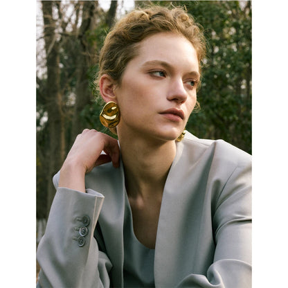 Brinco Chiara Banhado em Ouro 18K