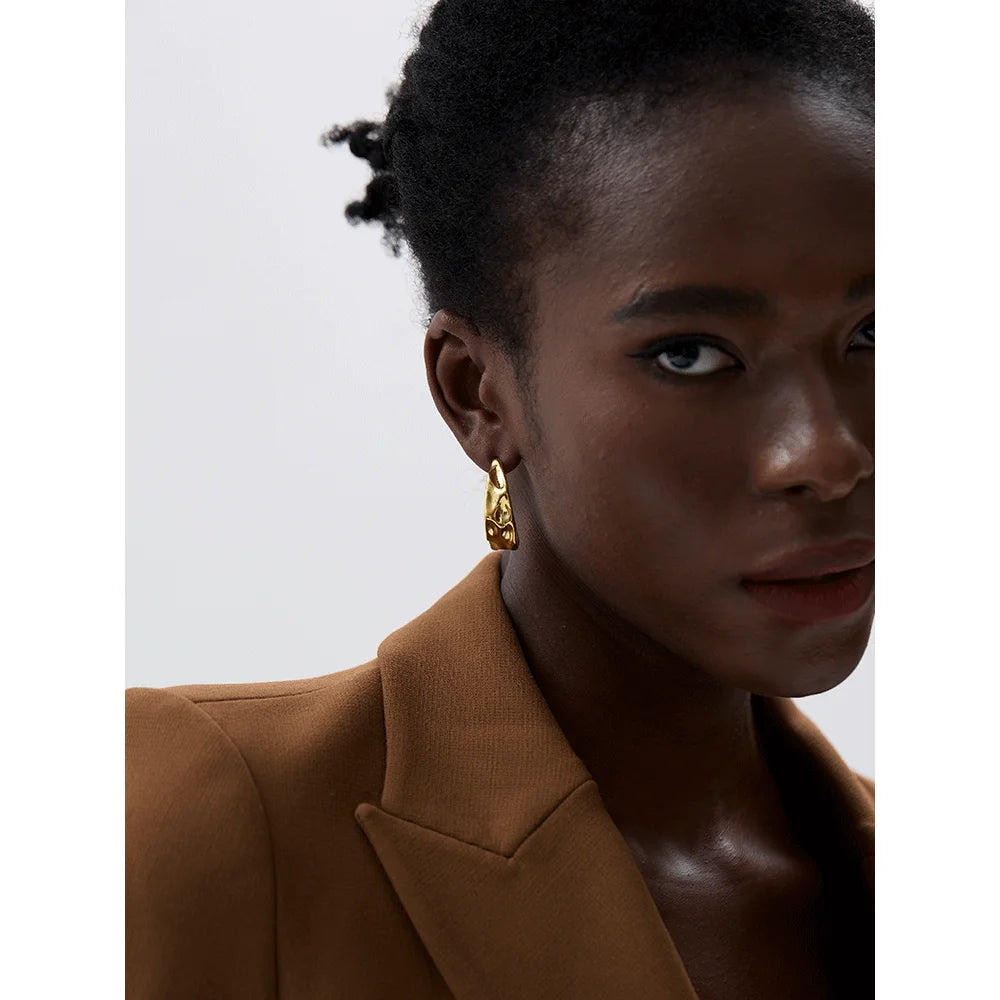 Brinco Tenerezza Banhado em Ouro 18K