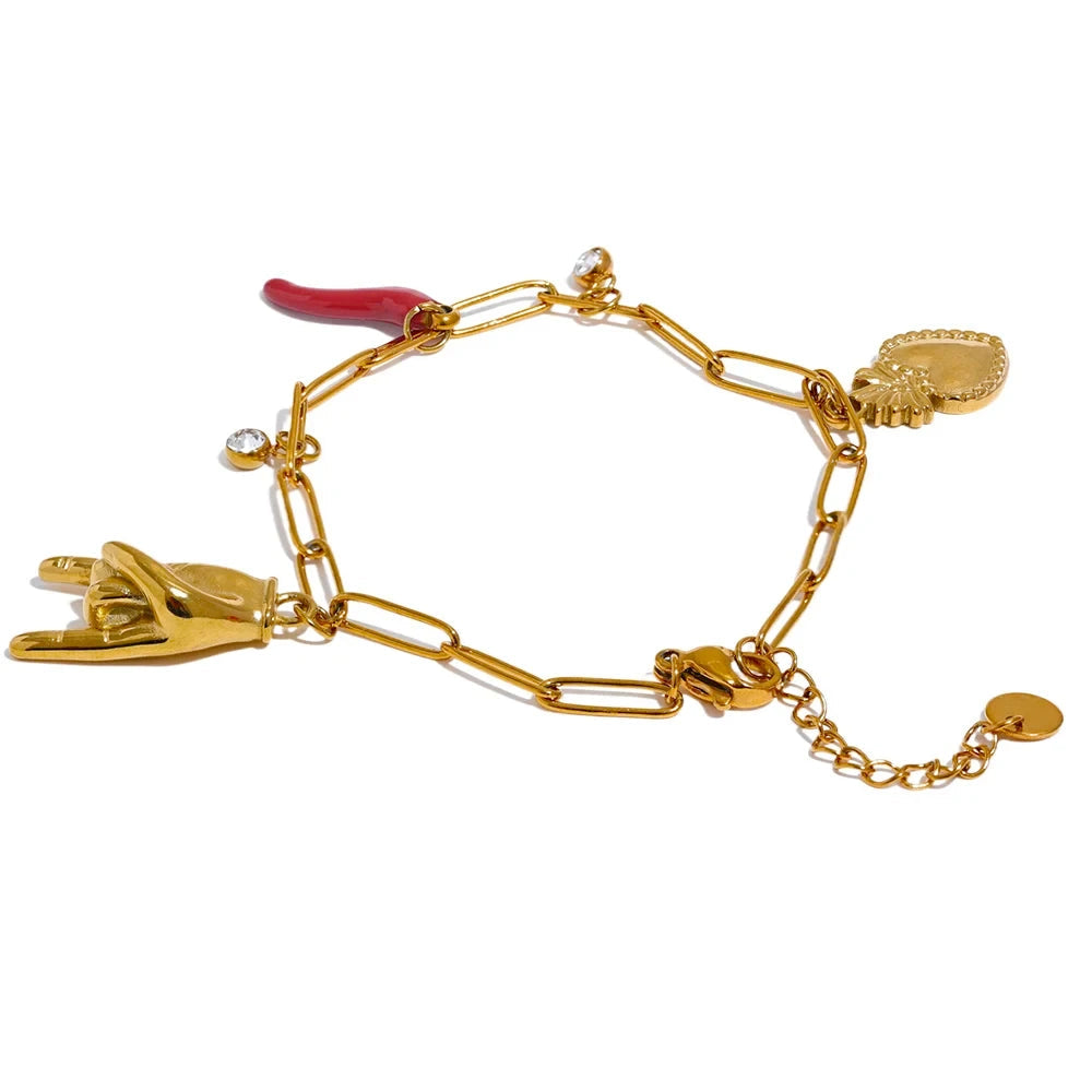 Bracelete Party Banhado em Ouro 18K