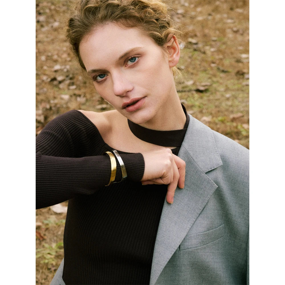 Anel Julia Banhado em Ouro 18K