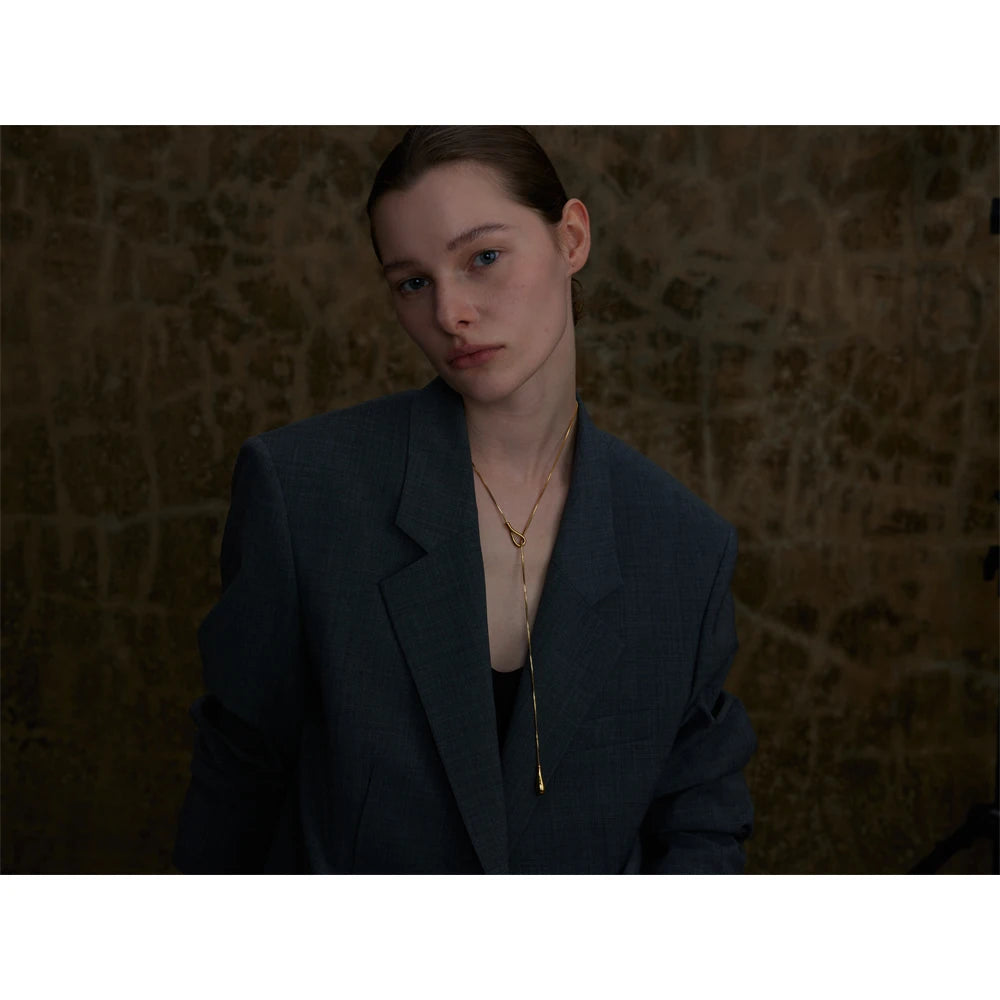 Colar Essence Banhado em Ouro 18K