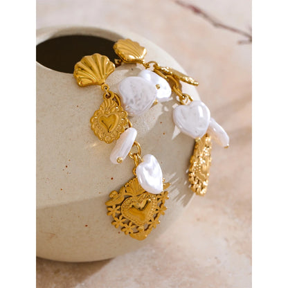 Brinco Fior di Luce Banhado em Ouro 18K