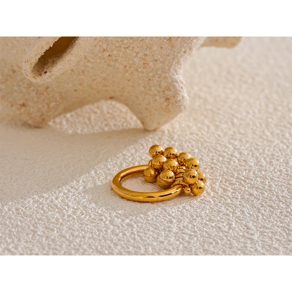 Anel Nuvola Banhado em Ouro 18K