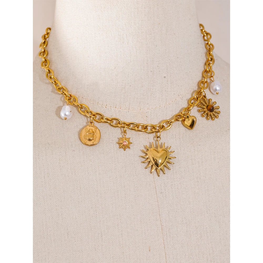 Colar Jericoacoara Banhado em Ouro 18K