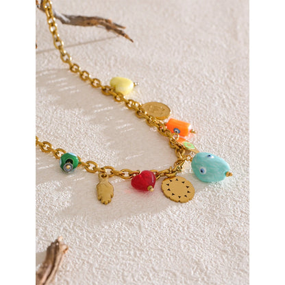 Colar Búzios Banhado em Ouro 18K