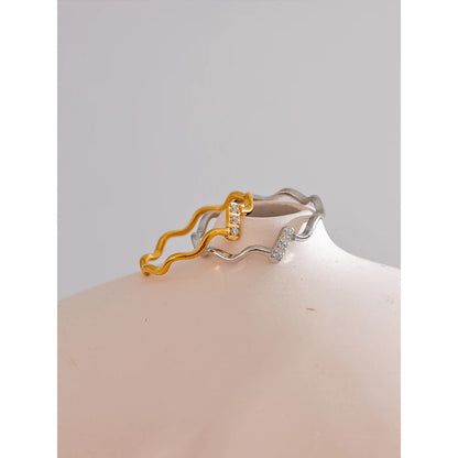 Anel Kaelis Banhado em Ouro 18K