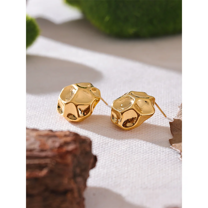 Brinco Fior di Perla Banhado em Ouro 18K