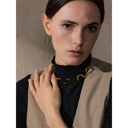 Colar Serelis Banhado em Ouro 18K